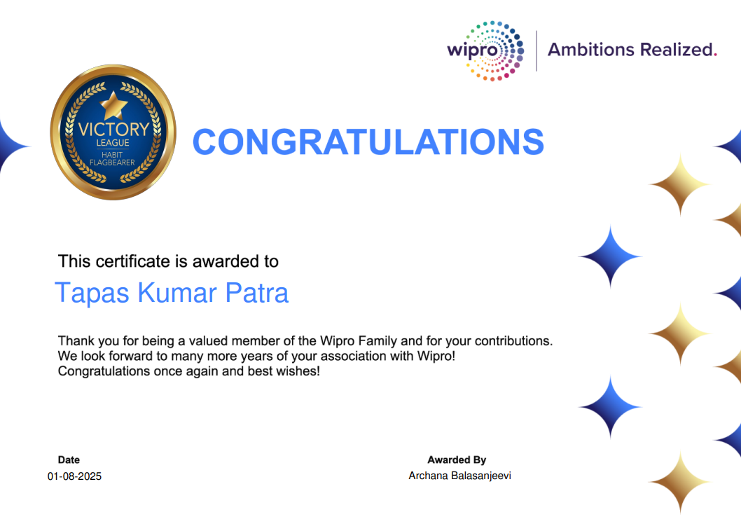 Victory League Award